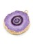 D Doğal Çiçek Druzy Kolye Düzensiz Altın Kaplama Dilim Akik Druzy Charms Takı Yapımı Için Diy Kolye Küpe Hediyeler (Yurt Dışından) 5