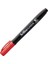 : Supreme : Kesik Uçlu Markör Kalem : 1,00 - 4,00 mm : Kırmızı 1