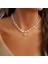 X2242 Ins Moda Barok Inci Kolye Kolye Kadın Kızlar Için Klavikula Zinciri Trendy Parti Düğün Chocker Aksesuarları Takı Hediye (Yurt Dışından) 2