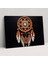 Aborijin Dreamcatcher Duvar Tablosu - Aborijin, Kanvas Tablo, Duvar Dekorasyonu, Toprak Tonları, 70X50 1