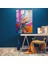 Aksiyon Resim Modern Sanat - Dinamik Renk Sıçramaları - Aksiyon Resim, Aksiyon Resim, Modern Sanat, Cam Baskı, 30X45 2