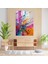 Aksiyon Resim Modern Sanat - Dinamik Renk Sıçramaları - Aksiyon Resim, Aksiyon Resim, Modern Sanat, Cam Baskı, 30X45 3