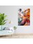 Aksiyon Resim Cam Sanatı - Dönen Hareket Desenleri - Aksiyon Resim, Modern Sanat, Aksiyon Resim, Cam Sanatı, 50 x 70 cm 3