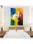 Aksiyon Tablo Duvar Dekorasyonu - Cesur Canlı Renkler - Aksiyon Tablo, Duvar Dekorasyonu, Kanvas Tablo, Aksiyon Tablo, 50 x 70 cm 2