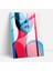 Barbie Cam Duvar Sanatı - Minimalist Geometriler - Barbie, Cesur Geometrik Şekiller, Cam Sanatı, Minimalist Siluet, 30X45 1