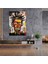 Basquiat Kanvas Tablo - Canlı Graffiti Sanatı Duvar Dekorasyonu - Basquiat, Duvar Sanatı, Kanvas Tablo, Canlı Renkler, 30 x 50 cm 3