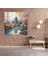 Asya Elegance Cam Baskı - Asya, Modern Sanat, Muhteşem Pagoda, Cam Sanatı, 30X30 3