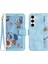 Samsung Galaxy S23 Artı Kickstand Anti Scratch Kart Pu Için Cüzdan Kılıf (Yurt Dışından) 1