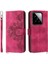 Xiaomi 14 Çoklu Kredi Kartı Yuvaları Için Flip Case Bileklik Kabartmalı (Yurt Dışından) 1