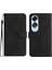 Oppo A60 4g Deri Cüzdan Dikiş Için Flip Case Kabartmalı Yumuşak Pu Yüksek (Yurt Dışından) 1