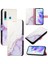Huawei P Akıllı Artı 2019 Cüzdan Pu Deri Kickstand Mermer (Yurt Dışından) 5