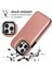 Cüzdan Kılıf IPhone 15 Pro Max Kickstand Çift Manyetik Toka ile Pu (Yurt Dışından) 5
