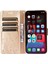 IPhone 13 Için Filp Durumda Pro Manyetik Kapatma Kart Tutucu Bilek Kayışı Pu (Yurt Dışından) 5