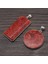 30 mm Doğal Taş Mercan Kolye Düz Yuvarlak Kırmızı Mercan Charms Takı Yapımı Için Kadın Reiki Heal Kolye Küpe (Yurt Dışından) 5