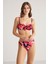 Marıposa Desenli Kaplı Straplez Bikini 1