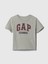 Erkek Bebek Gri babyGap logo tshirt 1