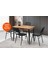 Ortadan Açılır Büyüyen Ahşap Yemek Masası Meşe 70X120CM Sadece Masa Fiyatıdır 2