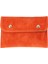 Rahat Fırçalama Deri Flap Kadın Fanny Paketleri Bayanlar Omuz Crossbody Postacı Çantası Göğüs Kılıfı Çanta Turuncu (Yurt Dışından) 5