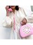 Pembe Eğlenceli Vintage Sevgiliye Telefon Tarzı Moda Kadın Çantalar ve Çanta Omuz Çantası Crossbody Kız (Yurt Dışından) 3