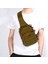Spor Avcılık Erkekler Göğüs Molle Tek Omuz Çantaları Naylon Sığ Paket Unisex Haki (Yurt Dışından) 2