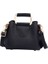 Stil Pu Kadın Çanta Avrupa Moda Tasarımı Çanta Fermuarlı Omuz Çantası Katı Bayanlar Messenger Tote Siyah (Yurt Dışından) 1