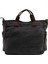 Kadın Kanvas Çanta Rahat Omuz Çantaları Vintage Crossbody Messenger Kadın Tote Trapez Siyah (Yurt Dışından) 5