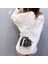Pu Deri Omuz Messenger Siyah Için Payetler Kova Crossbody Çanta ile Kadın Çantası (Yurt Dışından) 5