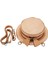Moda Yuvarlak Hasır Çanta Kadın Tatil Sırt Çantası Bohemian Rattan Crossbody El Yapımı Dokuma Plaj Dairesel Kap Haki (Yurt Dışından) 1