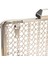 Moda Stil Metal Hollow Kadın Gece Çantası Omuz Crossbody Çanta Debriyaj Kafes Çanta Gümüş (Yurt Dışından) 4