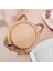Moda Yuvarlak Hasır Çanta Kadın Tatil Sırt Çantası Bohemian Rattan Crossbody El Yapımı Dokuma Plaj Dairesel Kap Haki (Yurt Dışından) 4