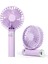 S2 Taşınabilir Katlanabilir El Tipi Elektrikli Fan Mor (Yurt Dışından) 1