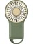 Handhd Katlanabilir USB Şarj Edilebilir Mini Sessiz Fan Zeytin Yeşili (Yurt Dışından) 1