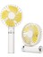 S2 Taşınabilir Katlanabilir El Tipi Elektrikli Fan Beyaz (Yurt Dışından) 1