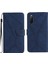 Sony Xperia 10 Vı Dikiş Için Flip Case Kabartmalı Yüksek Kaliteli Tpu Yumuşak (Yurt Dışından) 1