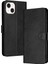 IPhone 14 Için Flip Case Artı Kickstand ile Saf Renk Pu Deri (Yurt Dışından) 1