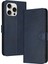 IPhone 13 Için Flip Case Pro Max Saf Renk Pu Deri Kickstand ile (Yurt Dışından) 1