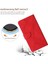 Realme C65 4g Için Flip Case Yüksek Kalite Tpu Dikiş Kabartmalı Yumuşak Pu (Yurt Dışından) 5
