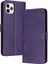 Kart Yuvası ile IPhone 11 Pro Max Saf Renk Pu Deri Için Flip Case (Yurt Dışından) 1