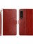 Sony Xperia 1 Vı Için Flip Case Deri Cüzdan Darbeye Tpu Kabuk Çevirme (Yurt Dışından) 1