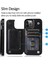 Kart Tutucu ile IPhone 14 Pro Max Pu Deri Kickstand Için Cüzdan Kılıf (Yurt Dışından) 2