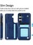 Kart Tutucu Kickstand ile Samsung Galaxy S23 Kart Yuvaları Için Cüzdan Kılıf (Yurt Dışından) 4
