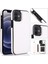 Kart Tutucu Çift Manyetik ile IPhone 12 Mini Kickstand Için Cüzdan Kılıf (Yurt Dışından) 2