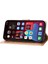 IPhone 15 Için Filp Durumda Pro Manyetik Kapatma Kart Tutucu Pu Deri Bilek (Yurt Dışından) 4