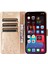 IPhone 15 Için Filp Durumda Pro Manyetik Kapatma Kart Tutucu Pu Deri Bilek (Yurt Dışından) 5