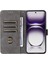 Oppo Oppo 12 5g Pu Deri Kart Yuvaları Için Kılıf Kapak Manyetik Kapatma Rfıd (Yurt Dışından) 3