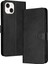 Toka Saf Renk Pu Deri Kickstand ile IPhone 15 Artı Flip Case (Yurt Dışından) 1