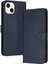Toka Saf Renk Pu Deri Kickstand ile IPhone 15 Artı Flip Case (Yurt Dışından) 1
