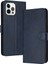 Toka Saf Renk Pu ile Kart Yuvası ile IPhone 12 Pro Max Için Flip Case (Yurt Dışından) 4
