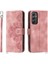 Samsung Galaxy M34 5g Için Flip Case Kabartmalı Bileklik Darbeye Çoklu (Yurt Dışından) 1