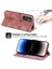 Samsung Galaxy M34 5g Için Flip Case Kabartmalı Bileklik Darbeye Çoklu (Yurt Dışından) 5